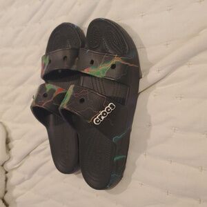 Crocs Classic Sandals Out of This World Lightning Unisex Men’s Sz 10 Women Sz 12